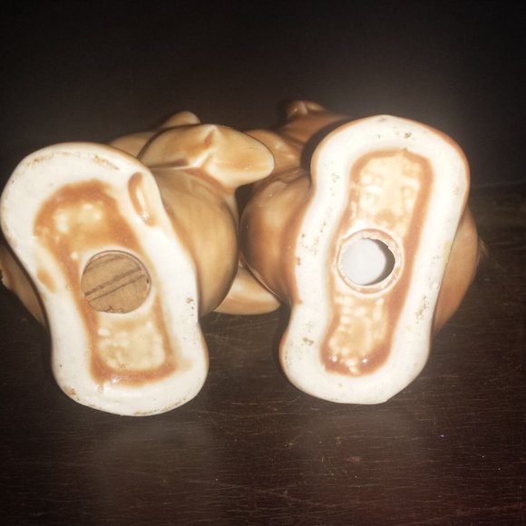 Van Tellingen Hugging Bears Salt and Pepper Shakers - Vintage 1940s - Picture 4 of 4